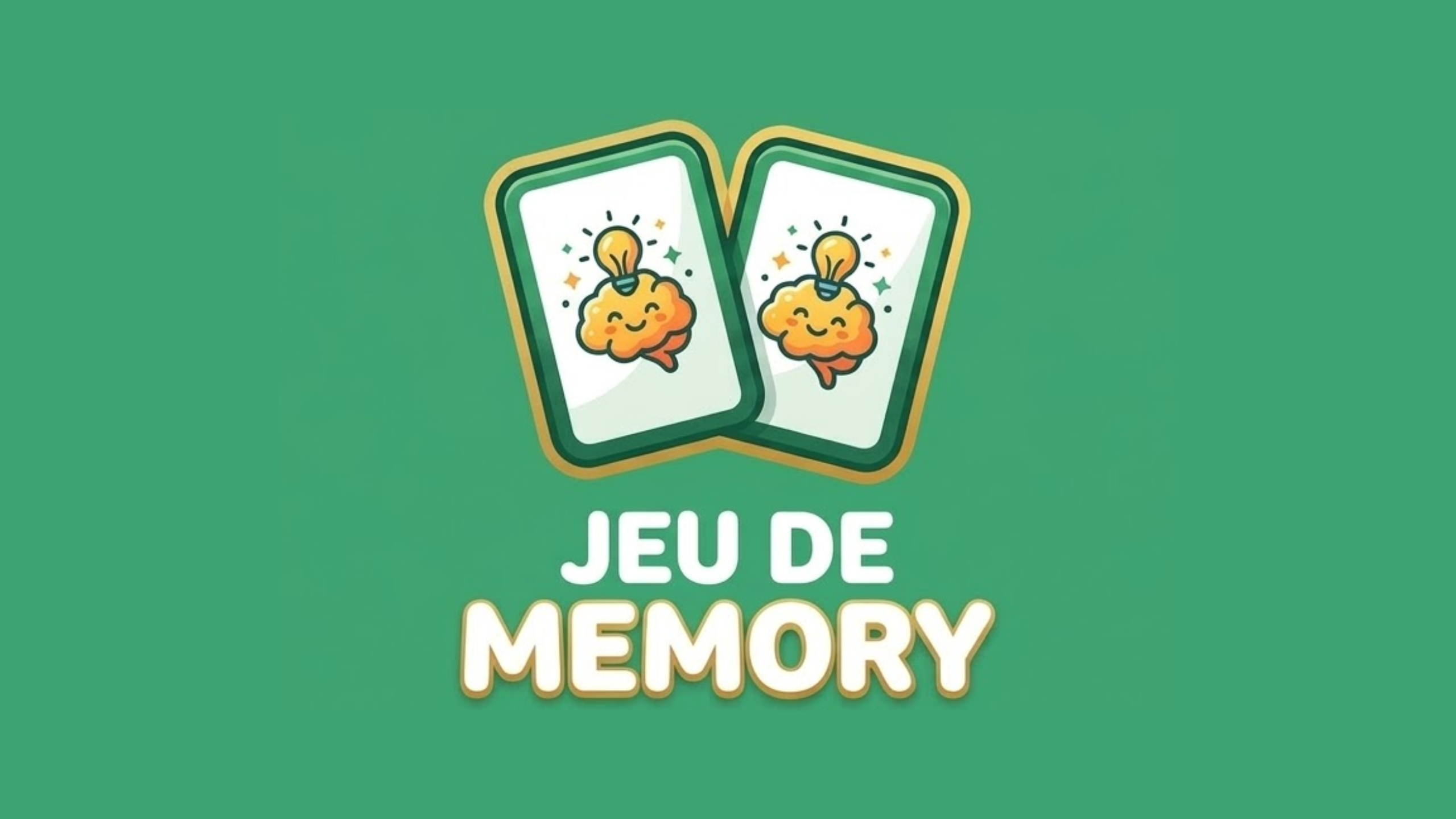 Jeu du mémory